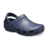 2 platte diepblauwe Sandalen