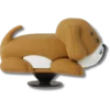 3D-hond met pootjes Jibbitz™-bedels