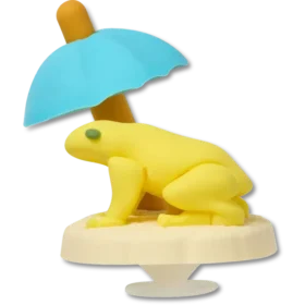 3D-Jibbitz™-bedels met relaxte kikker