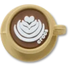 3D-koffiekopje Jibbitz™-bedels