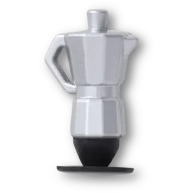 3D-koffiezetapparaat Jibbitz™-bedels
