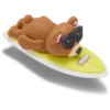 3D Surfing Bear Jibbitz™ bedels