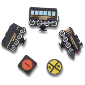 3D-trein 5-pack Jibbitz bedels 3D-trein 5-pack Jibbitz bedels