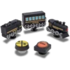 3D-trein 5-pack Jibbitz bedels