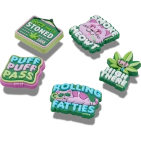 420 Hemp Cuties 5-pack Jibbitz bedels 420 Hemp Cuties 5-pack Jibbitz bedels