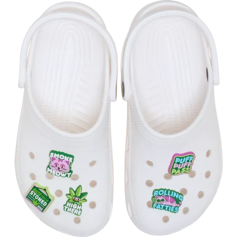 420 Hemp Cuties 5-pack Jibbitz bedels 420 Hemp Cuties 5-pack Jibbitz bedels