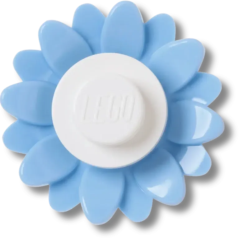 4Lw Blauwe bloem Jibbitz™-bedels 4Lw Blauwe bloem Jibbitz™-bedels