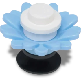 4Lw Blauwe bloem Jibbitz™-bedels 4Lw Blauwe bloem Jibbitz™-bedels