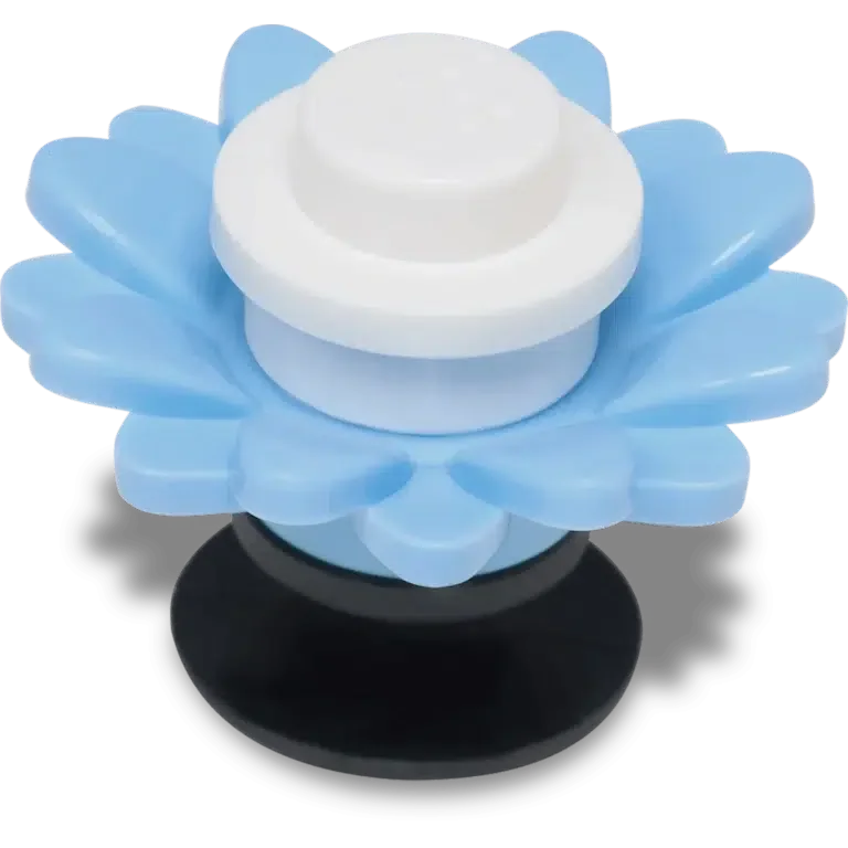 4Lw Blauwe bloem Jibbitz™-bedels 4Lw Blauwe bloem Jibbitz™-bedels