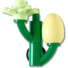 4Lw Gele bloemknop Jibbitz™-bedels 4Lw Gele bloemknop Jibbitz™-bedels