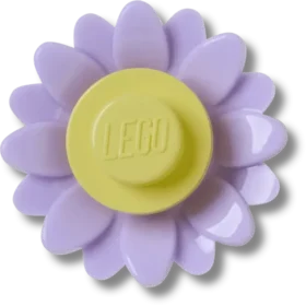 4Lw Paarse bloem Jibbitz™-bedels 4Lw Paarse bloem Jibbitz™-bedels