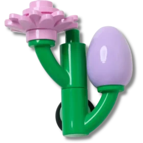 4Lw Paarse bloemknop Jibbitz™-bedels 4Lw Paarse bloemknop Jibbitz™-bedels