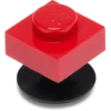 4Lw Rode tegel 1X1 Jibbitz bedels 4Lw Rode tegel 1X1 Jibbitz bedels