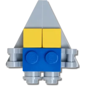 4Lw Ruimteschip Jibbitz™-bedels 4Lw Ruimteschip Jibbitz™-bedels