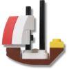4Lw Zeilboot Jibbitz™-bedels 4Lw Zeilboot Jibbitz™-bedels
