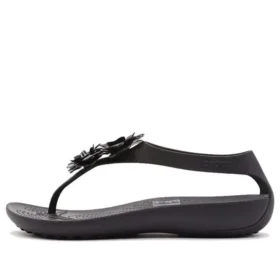 Ademende, comfortabele, lichtgewicht zwarte Sandalen