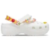 Ademende witte Sandalen