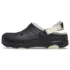 All-Terrain gevoerde Clog “Zwart Wit”