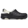 All-Terrain gevoerde Clog “Zwart Wit”