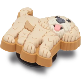 ‘B’golden Doodle Puppy Jibbitz-schoenbedel’ ‘B’golden Doodle Puppy Jibbitz-schoenbedel’