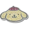 ‘B’pompompurin’ met Swarovski®-kristallen Jibbitz-schoenbedel’ ‘B’pompompurin’ met Swarovski®-kristallen Jibbitz-schoenbedel’