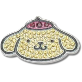 ‘B’pompompurin’ met Swarovski®-kristallen Jibbitz-schoenbedel’