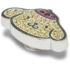 ‘B’pompompurin’ met Swarovski®-kristallen Jibbitz-schoenbedel’ ‘B’pompompurin’ met Swarovski®-kristallen Jibbitz-schoenbedel’