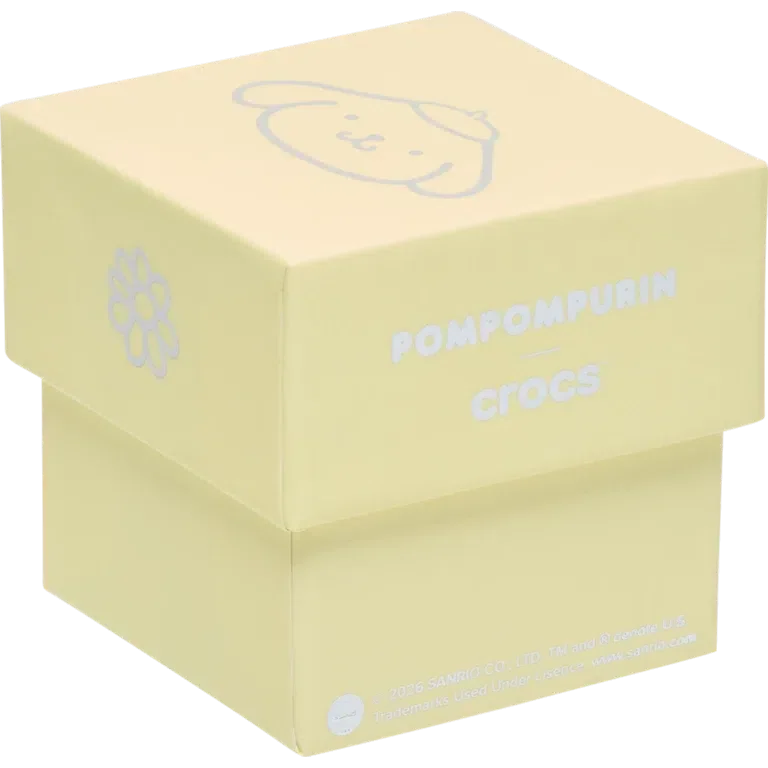 ‘B’pompompurin’ met Swarovski®-kristallen Jibbitz-schoenbedel’ ‘B’pompompurin’ met Swarovski®-kristallen Jibbitz-schoenbedel’