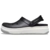 band Full Force Sandalen met dikke zool zwart wit unisex