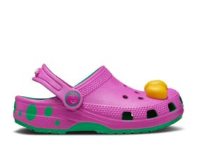 Barney x Classic Clog voor peuters