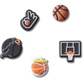 Basketball Team 5-pack Jibbitz bedels