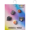 Basketball Team 5-pack Jibbitz bedels