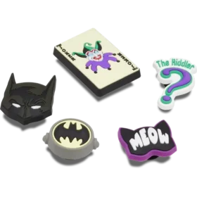 Batman 5-pack Jibbitz-schoenbedels Batman 5-pack Jibbitz-schoenbedels