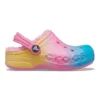 Baya bedrukte Lined Clogs “Pink Lemonade Multi”