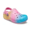 Baya bedrukte Lined Clogs “Pink Lemonade Multi”