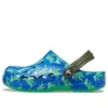 Baya Clogs met print “Blue Bolt Multi”