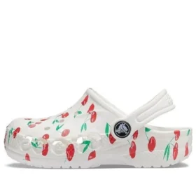 Baya Graphic-Clogs “White Cherry”
