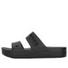 Baya-plateausandalen “Core Black”
