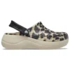 Baya Platform Clogs met dierenprint “Leopard”