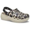Baya Platform Clogs met dierenprint “Leopard”