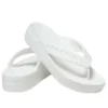 Baya Platform-teenslippers “White”
