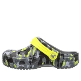 Baya Seasonal Graphic Clogs “Grijs Zwart Geel”