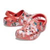 Baya SeizoensClogs met print “Spicy Orange White”