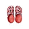 Baya SeizoensClogs met print “Spicy Orange White”