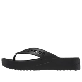 Baya-teenslippers met platform en uitsnijdingen “Zwart”