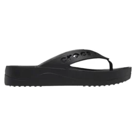 Baya-teenslippers met platform en uitsnijdingen “Zwart”