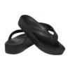 Baya-teenslippers met platform en uitsnijdingen “Zwart”