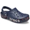 Bayaband Printing Sandalen, unisex, blauw