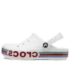 Bayaband Rainbow Glitter-Clogs “White Red”