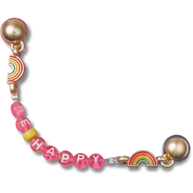 Be Happy Chain Jibbitz™ bedels